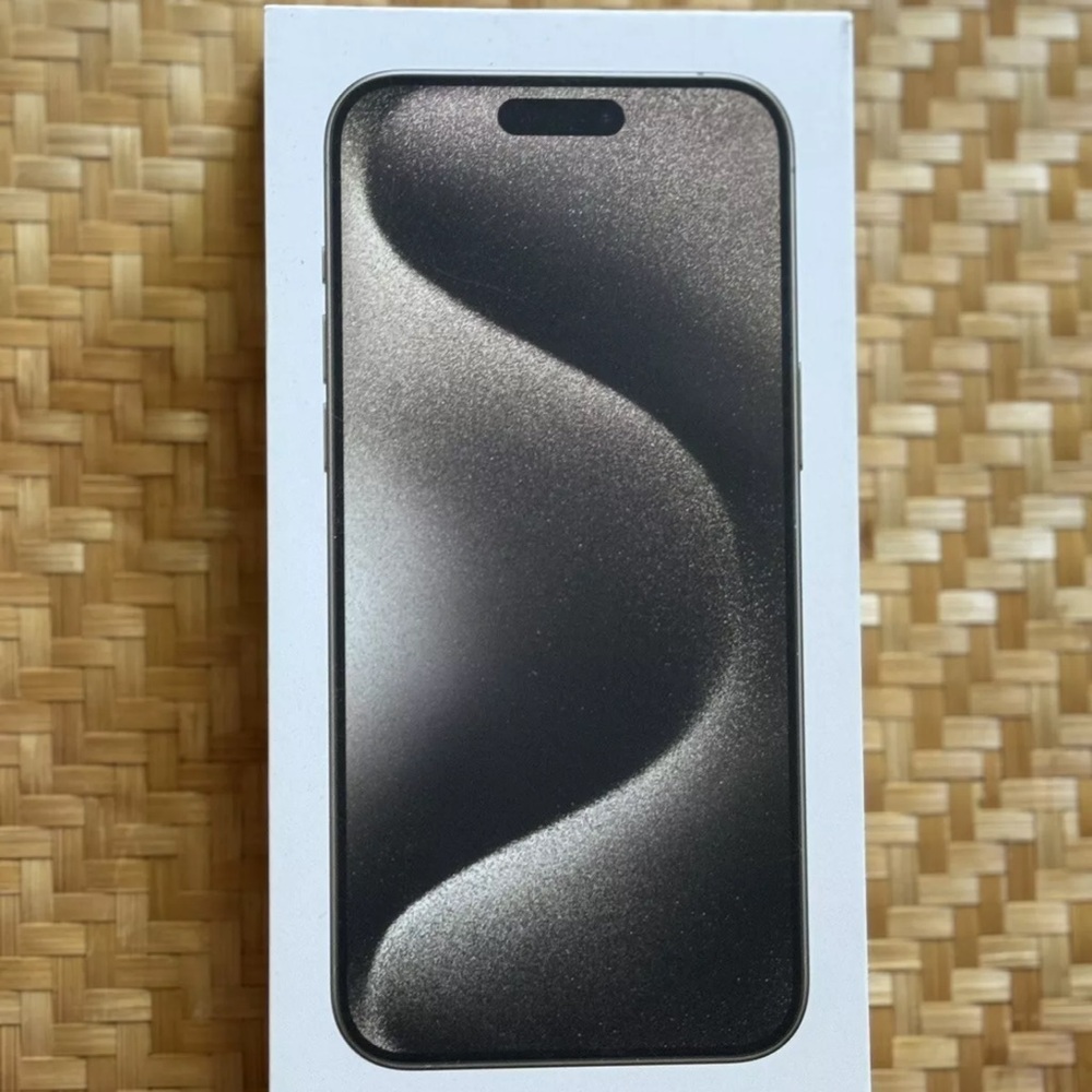 Apple A2849 iPhone 15 Pro MAX Natural Titanium 256GB, EMPTY BOX